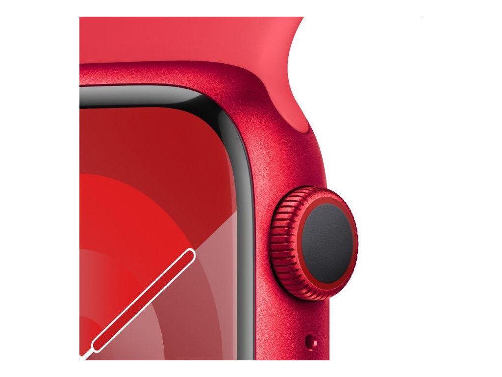 Часовник Apple Watch Series 9 GPS + Cellular 41mm (PRODUCT)RED Aluminium Case with (PRODUCT)RED Sport Band - S/M 25413_2.jpg