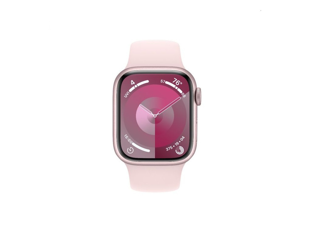 Часовник Apple Watch Series 9 GPS + Cellular 41mm Pink Aluminium Case with Light Pink Sport Band - M/L 25417_1.jpg