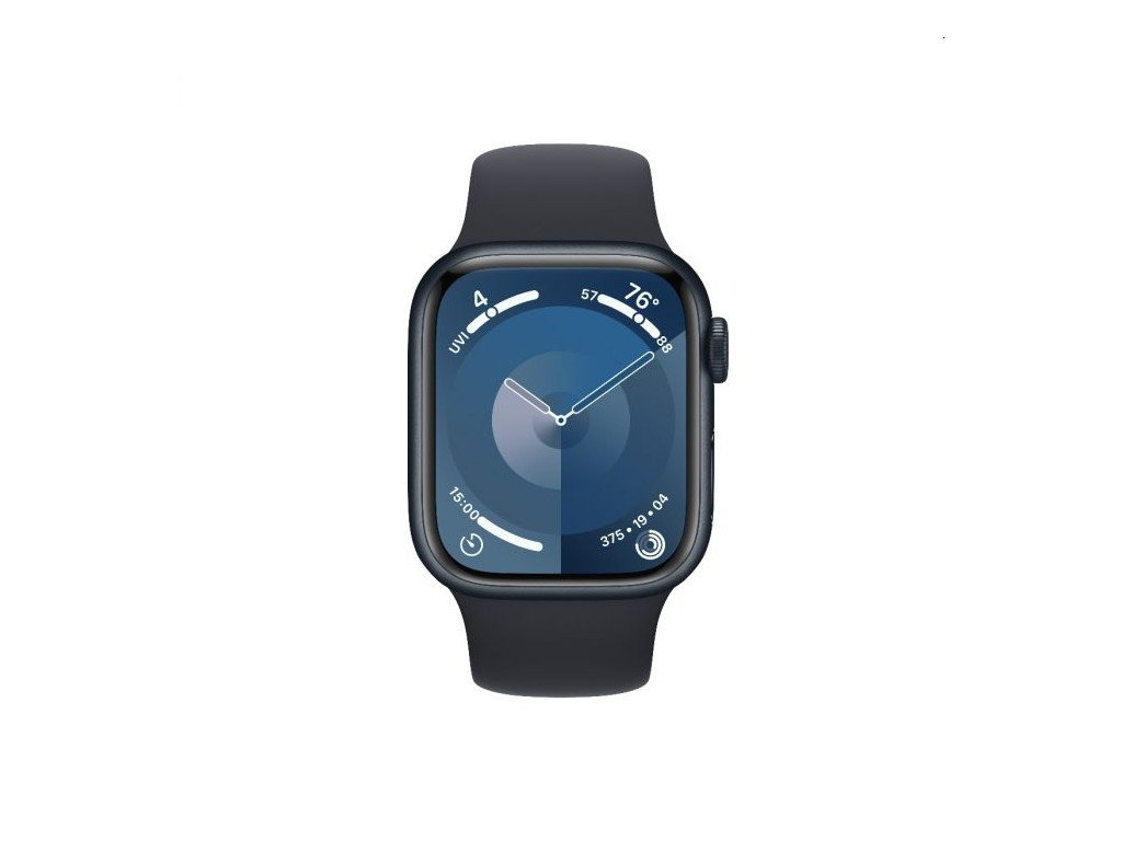 Часовник Apple Watch Series 9 GPS + Cellular 41mm Midnight Aluminium Case with Midnight Sport Band - S/M 25418_1.jpg