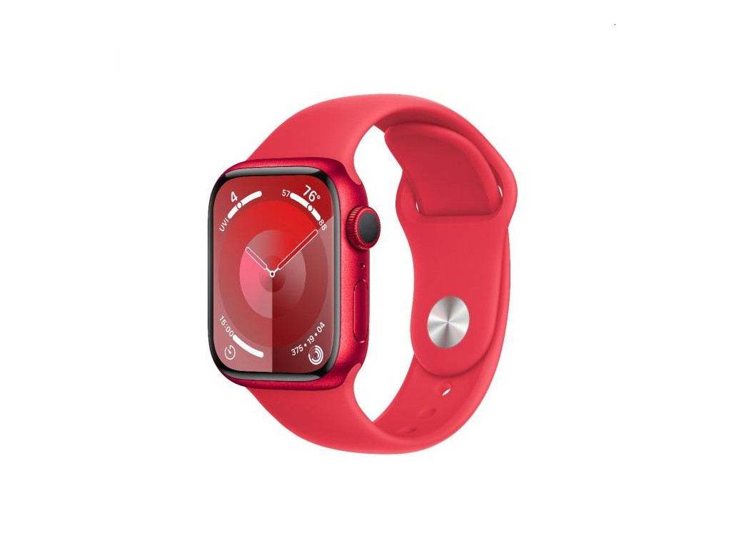 Часовник Apple Watch Series 9 GPS 41mm (PRODUCT)RED Aluminium Case with (PRODUCT)RED Sport Band - M/L 25437.jpg