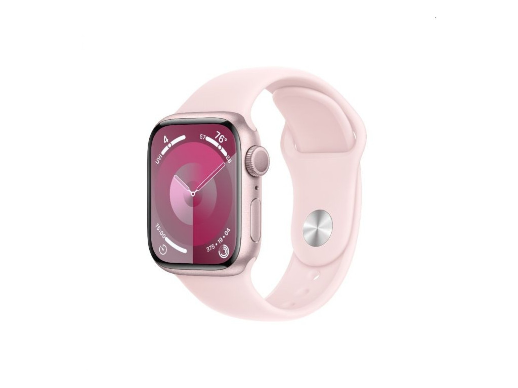 Часовник Apple Watch Series 9 GPS 41mm Pink Aluminium Case with Light Pink Sport Band - S/M 25438.jpg