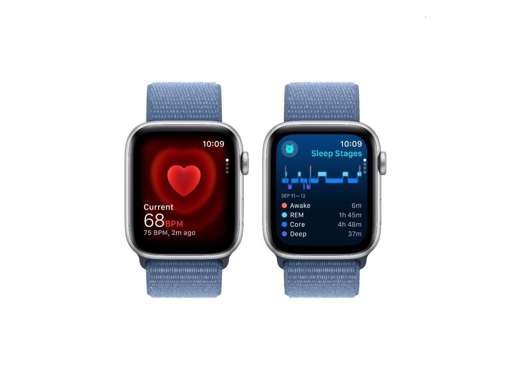 Часовник Apple Watch SE2 v2 Cellular 44mm Silver Alu Case w Winter Blue Sport Loop 25452_3.jpg
