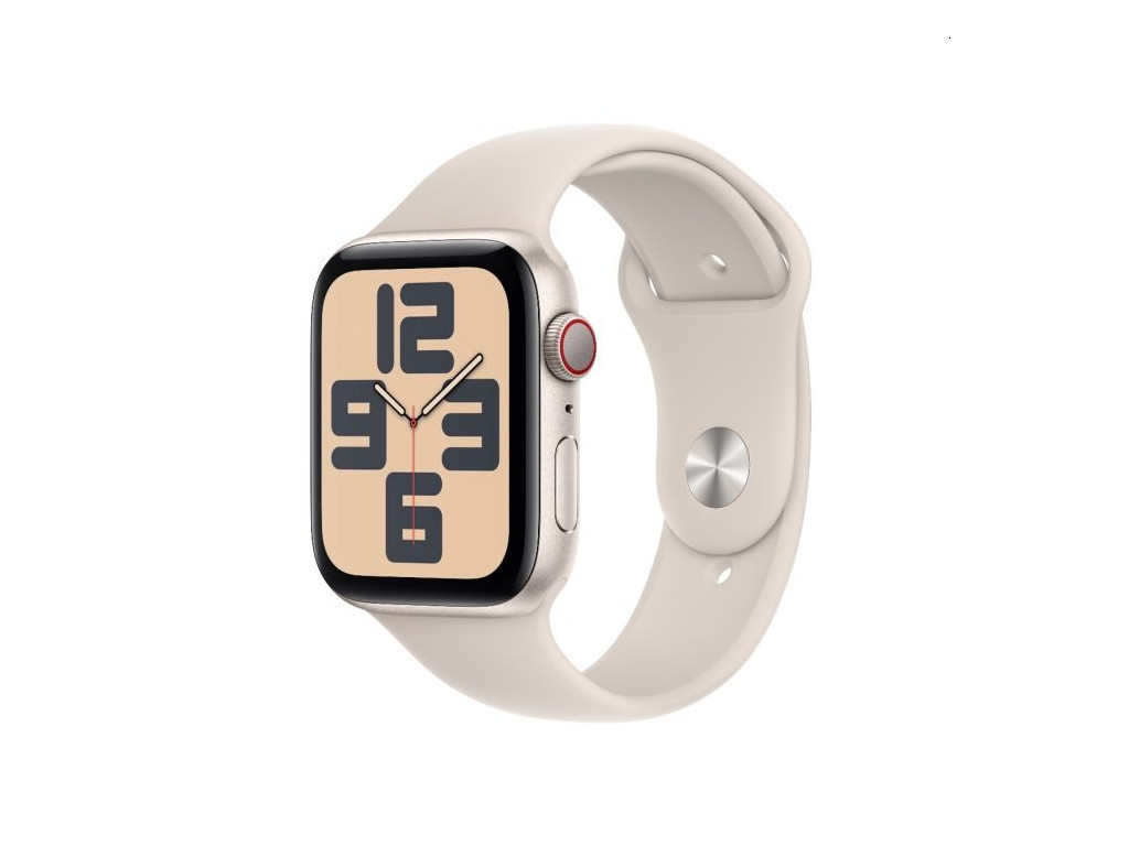 Часовник Apple Watch SE2 v2 Cellular 44mm Starlight Alu Case w Starlight Sport Band - S/M 25456.jpg
