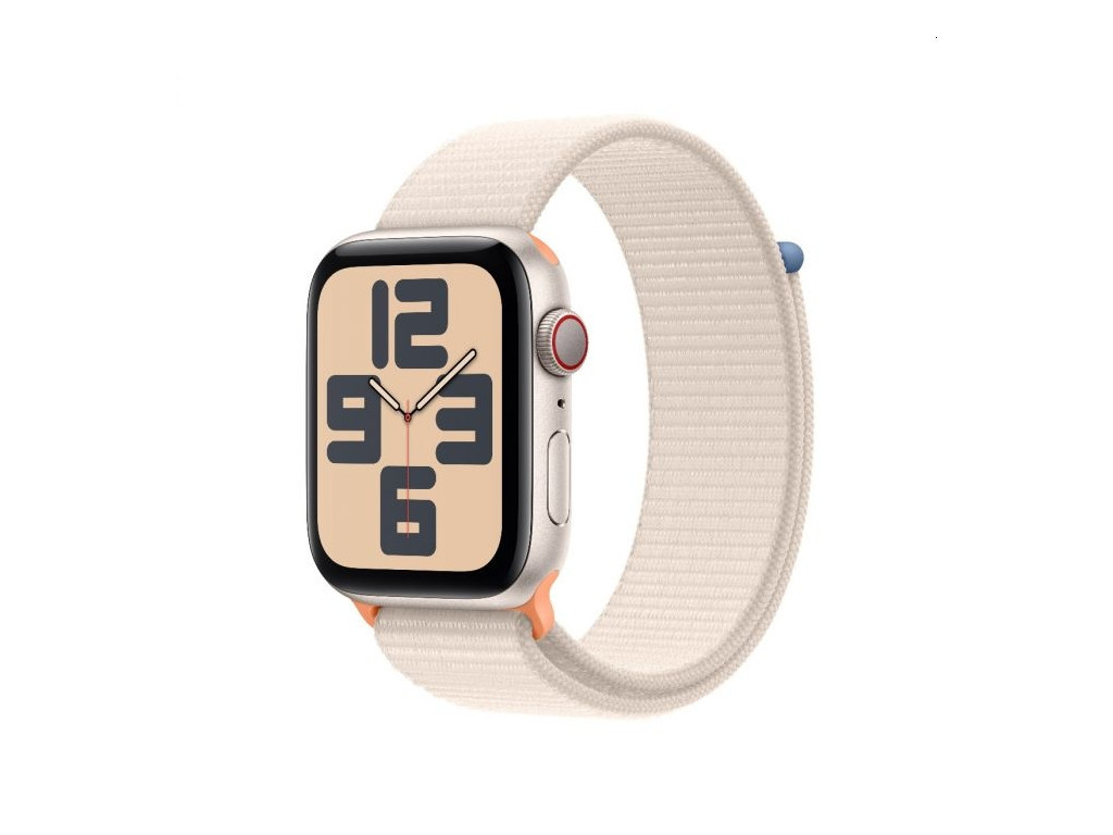 Часовник Apple Watch SE2 v2 Cellular 44mm Starlight Alu Case w Starlight Sport Loop 25458.jpg