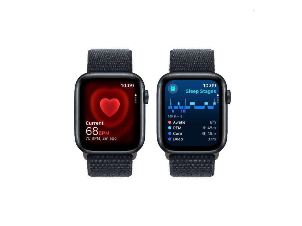Часовник Apple Watch SE2 v2 GPS 44mm Midnight Alu Case w Midnight Sport Loop 25464_3.jpg