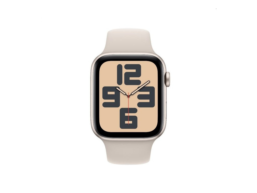 Часовник Apple Watch SE2 v2 GPS 44mm Starlight Alu Case w Starlight Sport Band - M/L 25465_1.jpg