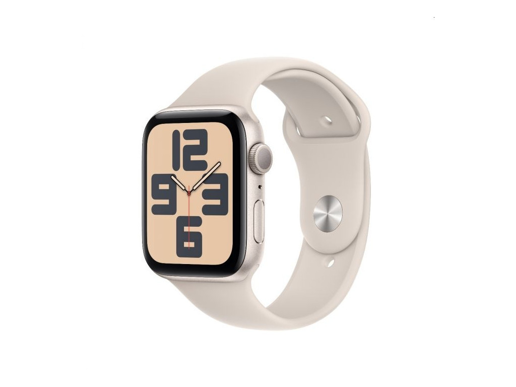 Часовник Apple Watch SE2 v2 GPS 44mm Starlight Alu Case w Starlight Sport Band - S/M 25466.jpg
