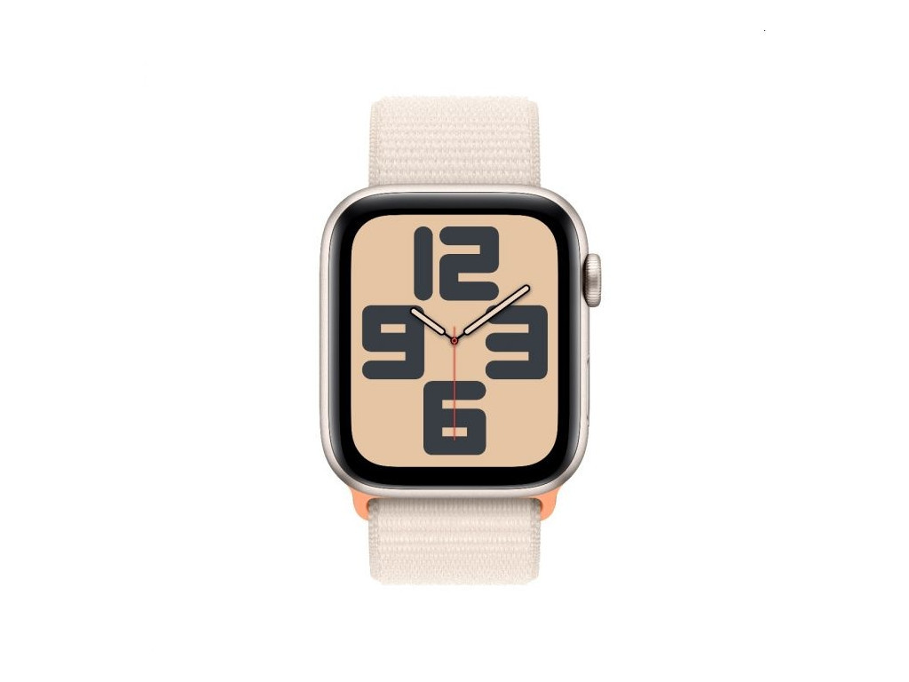 Часовник Apple Watch SE2 v2 GPS 44mm Starlight Alu Case w Starlight Sport Loop 25467_1.jpg