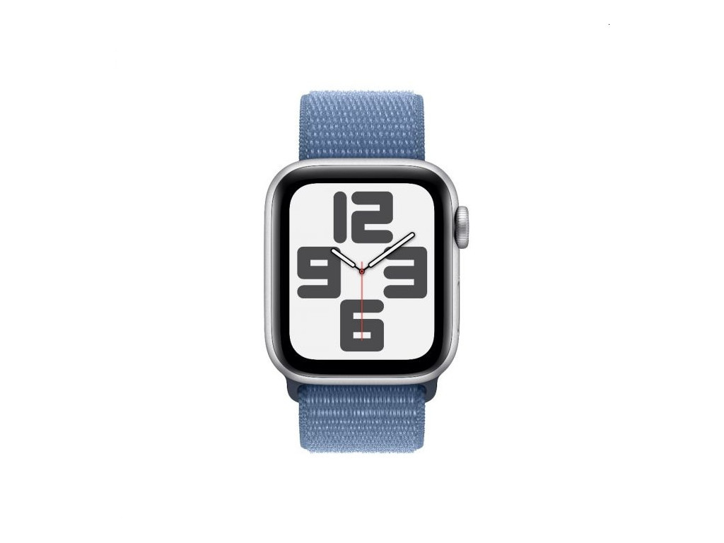Часовник Apple Watch SE2 v2 Cellular 40mm Silver Alu Case w Winter Blue Sport Loop 25469_1.jpg