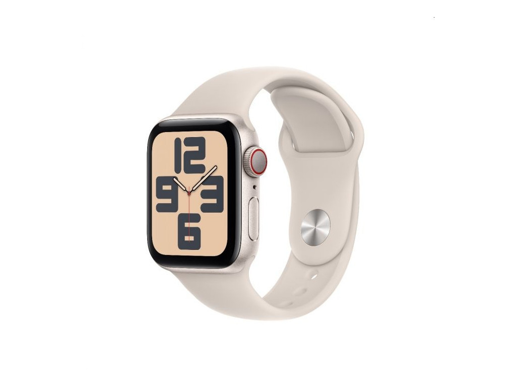 Часовник Apple Watch SE2 v2 Cellular 40mm Starlight Alu Case w Starlight Sport Band - S/M 25475.jpg
