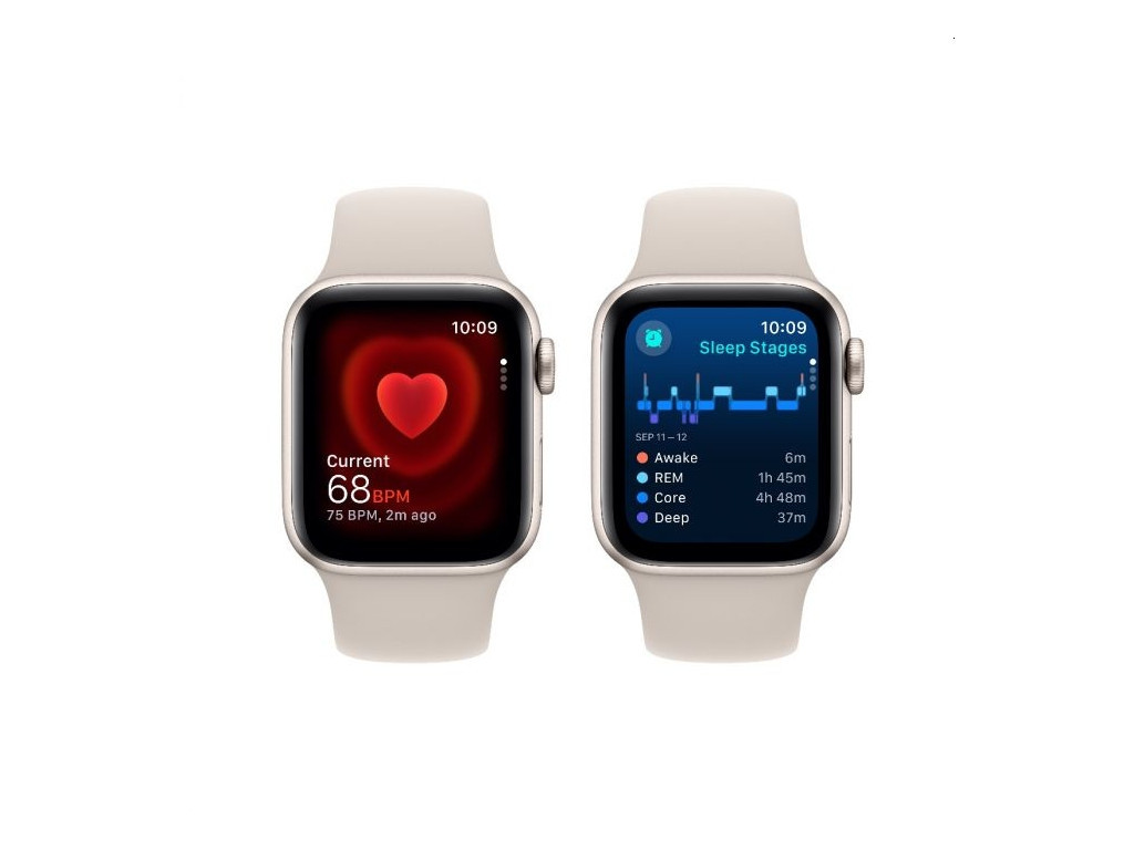 Часовник Apple Watch SE2 v2 Cellular 40mm Starlight Alu Case w Starlight Sport Band - S/M 25475_3.jpg