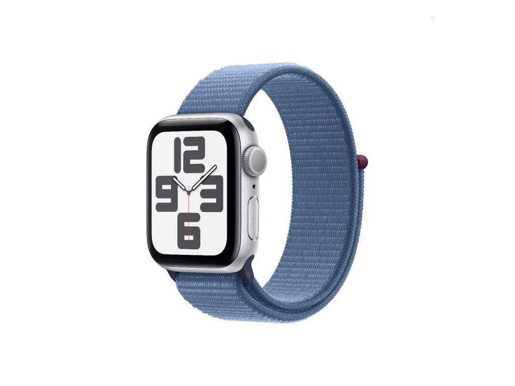 Часовник Apple Watch SE2 v2 GPS 40mm Silver Alu Case w Winter Blue Sport Loop 25477.jpg
