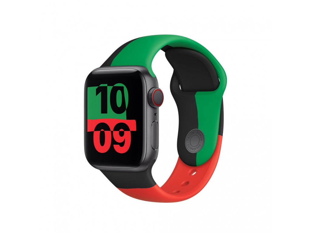 Каишка за часовник Apple 40mm Black Unity Sport Band - M/L 25509_1.jpg