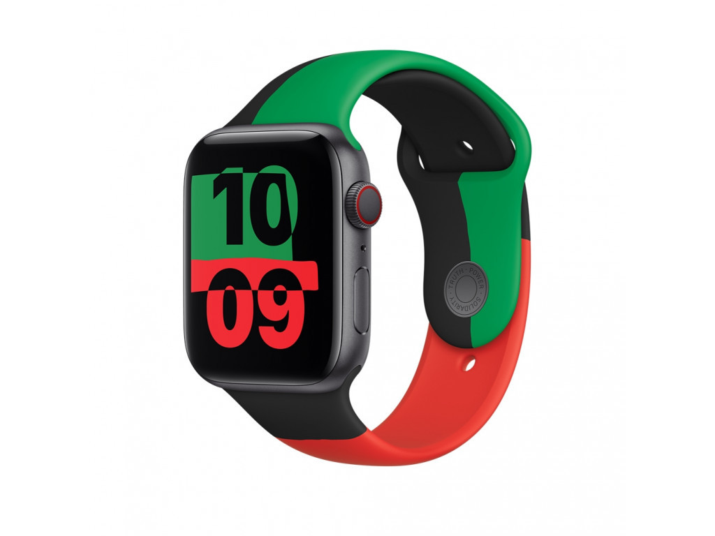 Каишка за часовник Apple 44mm Black Unity Sport Band - M/L 25511_1.jpg