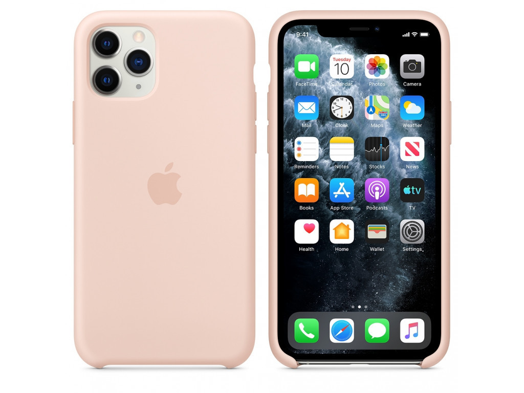 Калъф Apple iPhone 11 Pro Silicone Case - Pink Sand 2552_5.jpg