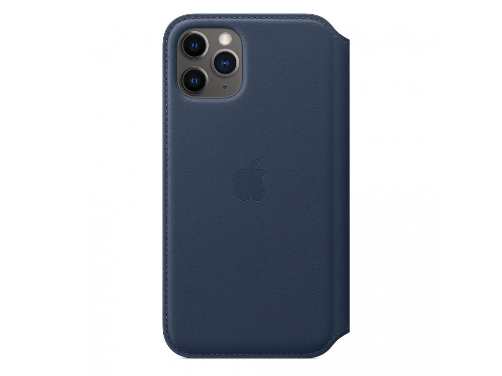 Калъф Apple iPhone 11 Pro Leather Folio - Deep Sea Blue (Seasonal Spring2020) 2555.jpg