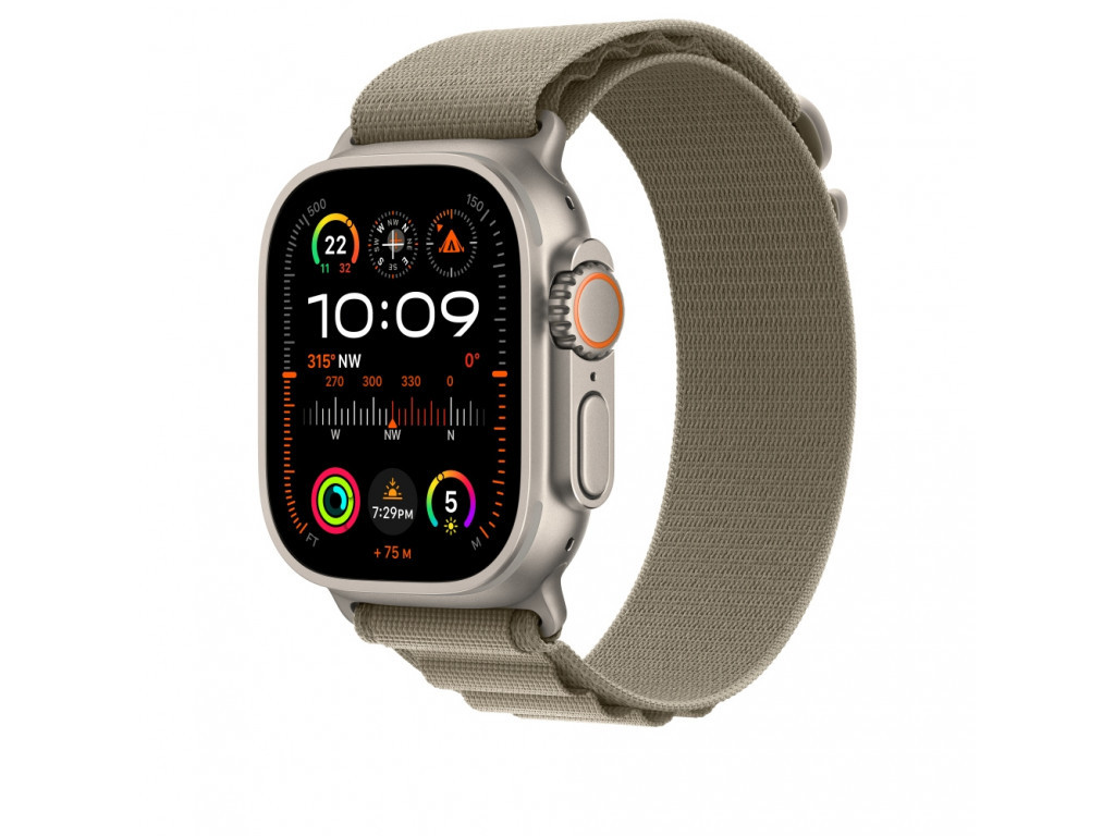 Каишка за часовник Apple 49mm Olive Alpine Loop - Small 25557_1.jpg