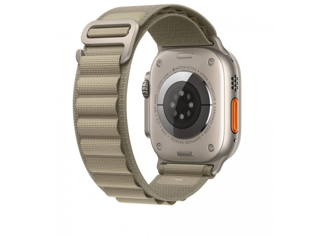 Каишка за часовник Apple 49mm Olive Alpine Loop - Small 25557_3.jpg