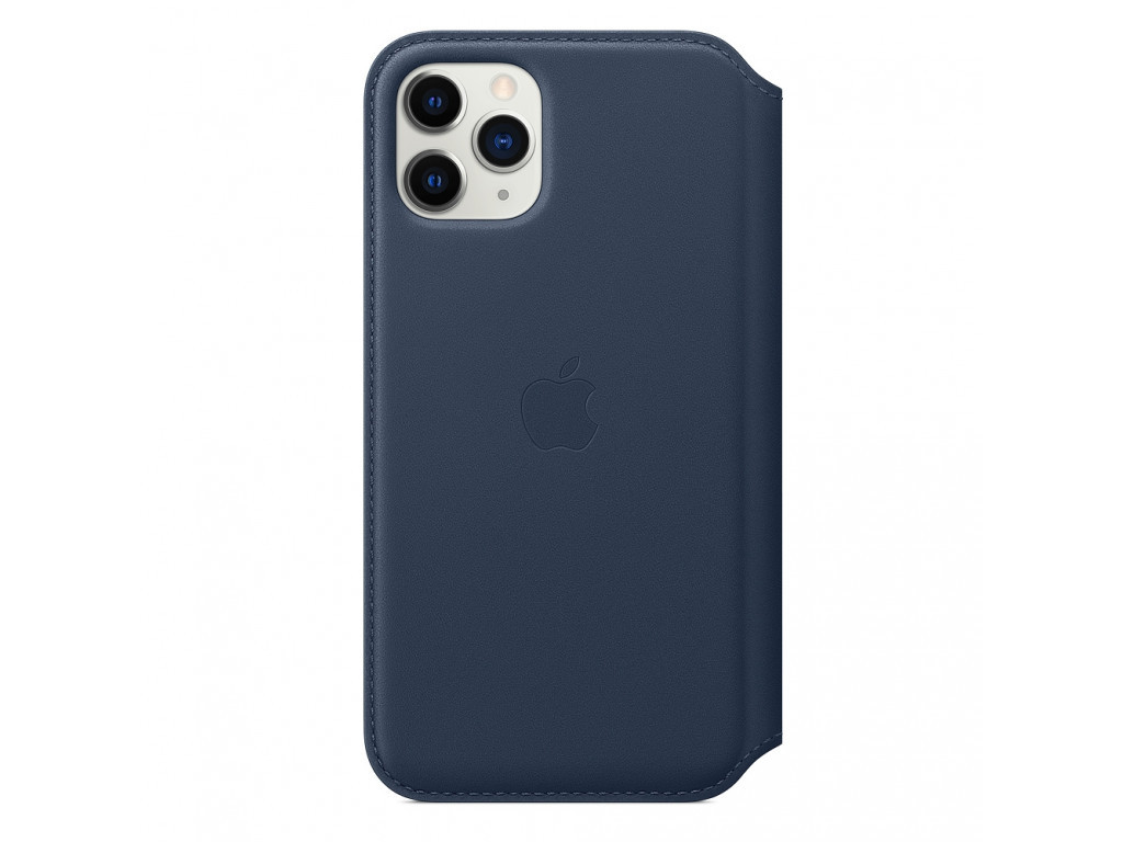 Калъф Apple iPhone 11 Pro Leather Folio - Deep Sea Blue (Seasonal Spring2020) 2555_25.jpg