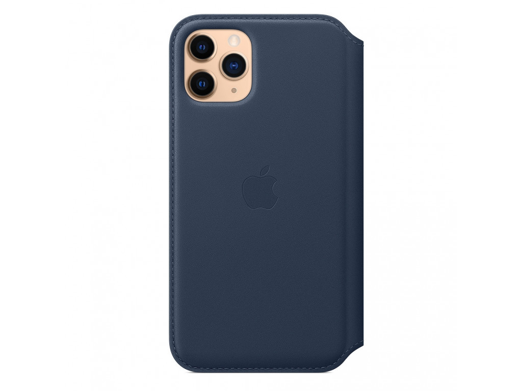 Калъф Apple iPhone 11 Pro Leather Folio - Deep Sea Blue (Seasonal Spring2020) 2555_27.jpg