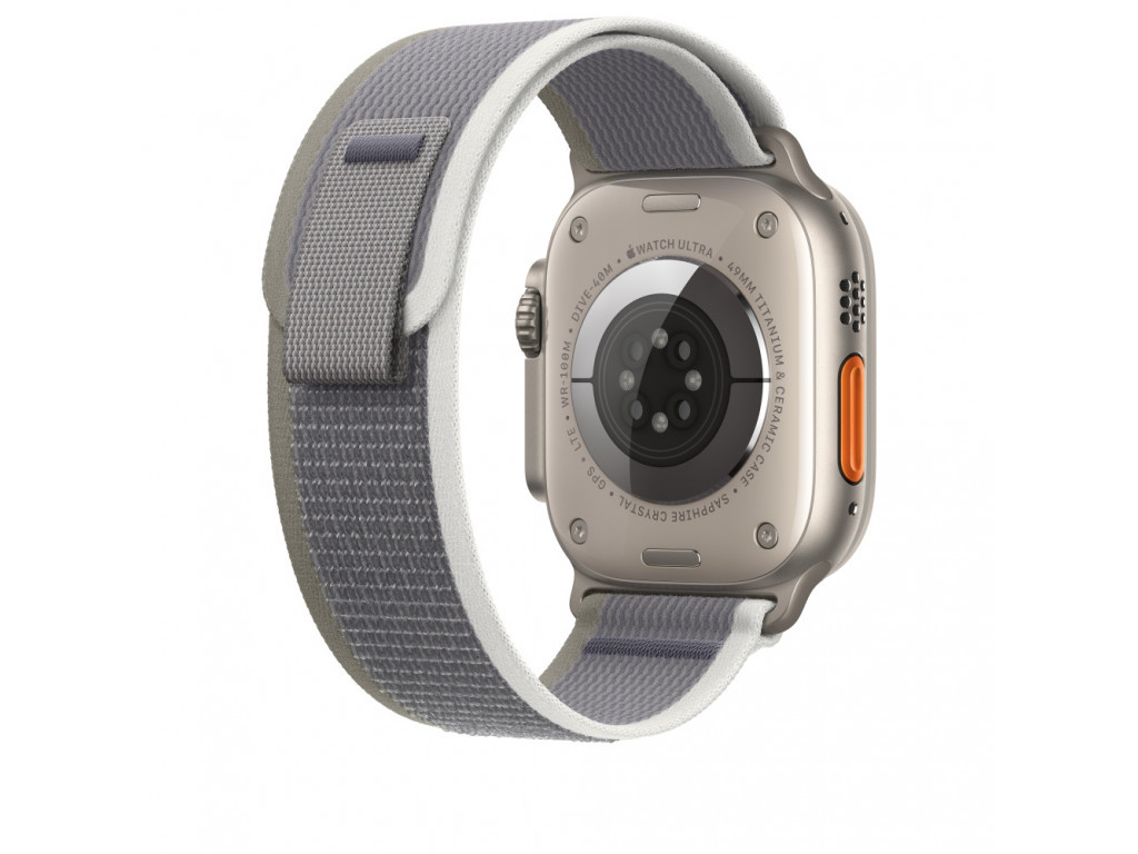 Каишка за часовник Apple 49mm Green/Gray Trail Loop - M/L 25563_3.jpg