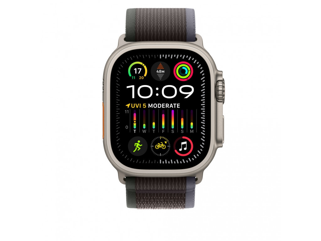 Каишка за часовник Apple 49mm Blue/Black Trail Loop - M/L 25565_2.jpg