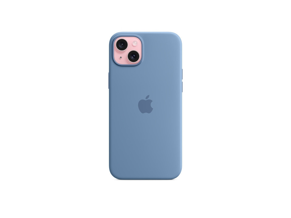 Калъф Apple iPhone 15 Plus Silicone Case with MagSafe - Winter Blue 25674_1.jpg