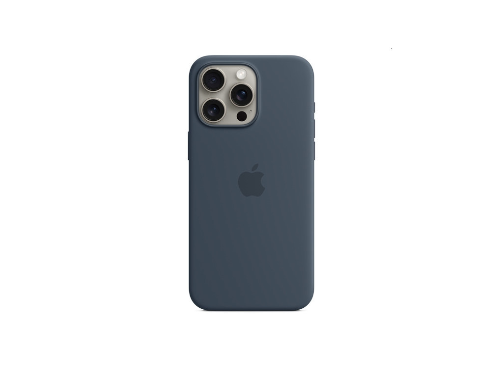 Калъф Apple iPhone 15 Pro Max Silicone Case with MagSafe - Storm Blue 25708.jpg