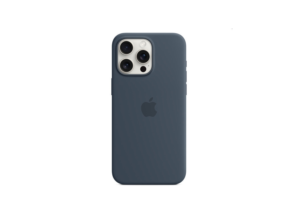 Калъф Apple iPhone 15 Pro Max Silicone Case with MagSafe - Storm Blue 25708_2.jpg