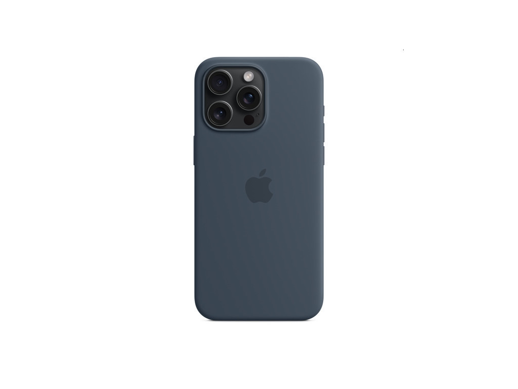 Калъф Apple iPhone 15 Pro Max Silicone Case with MagSafe - Storm Blue 25708_3.jpg