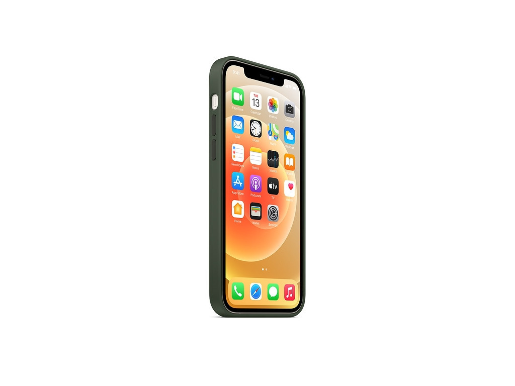 Калъф Apple iPhone 12/12 Pro Silicone Case with MagSafe - Cypress Green (Seasonal Fall 2020) 2573_59.jpg