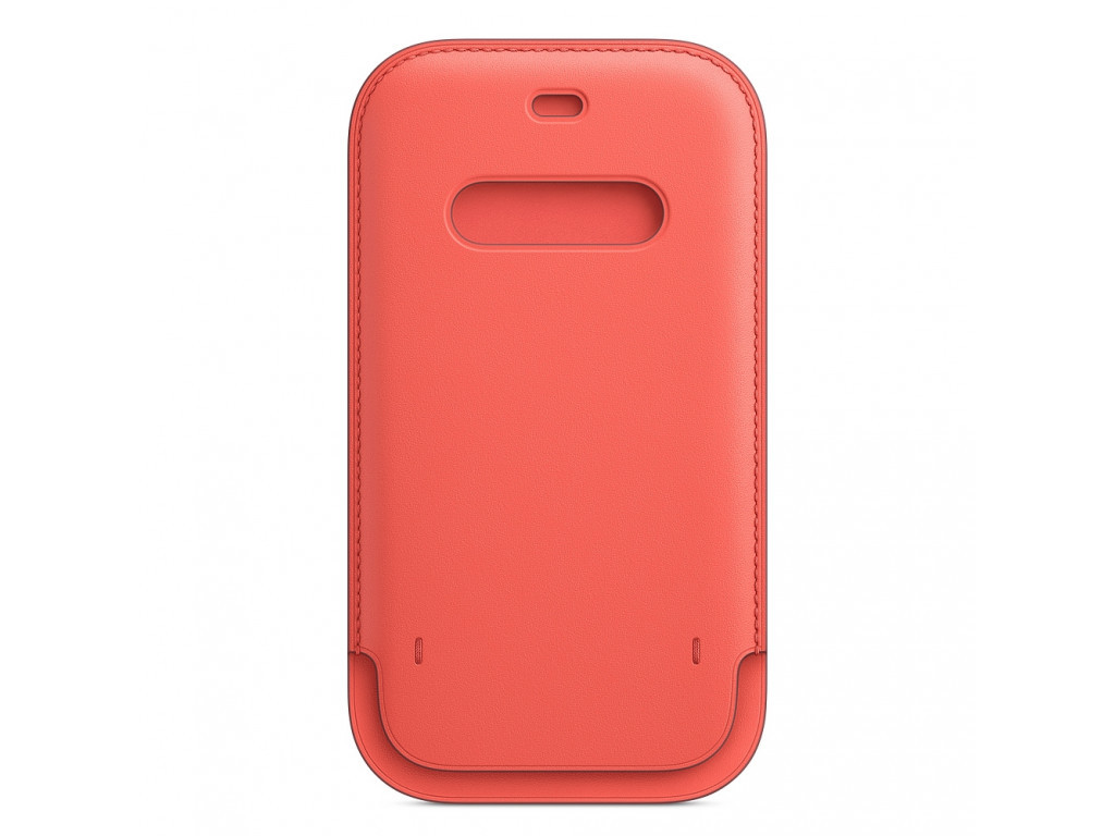 Калъф Apple iPhone 12|12 Pro Leather Sleeve with MagSafe - Pink Citrus (Seasonal Nov 2020) 2583_2.jpg