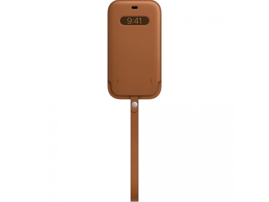 Калъф Apple iPhone 12 Pro Max Leather Sleeve with MagSafe - Saddle Brown 2602_22.jpg