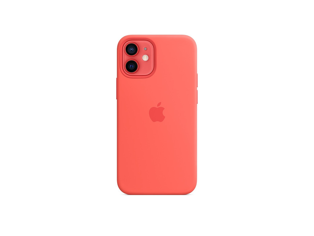 Калъф Apple iPhone 12 mini Silicone Case with MagSafe - Pink Citrus (Seasonal Fall 2020) 2610_2.jpg