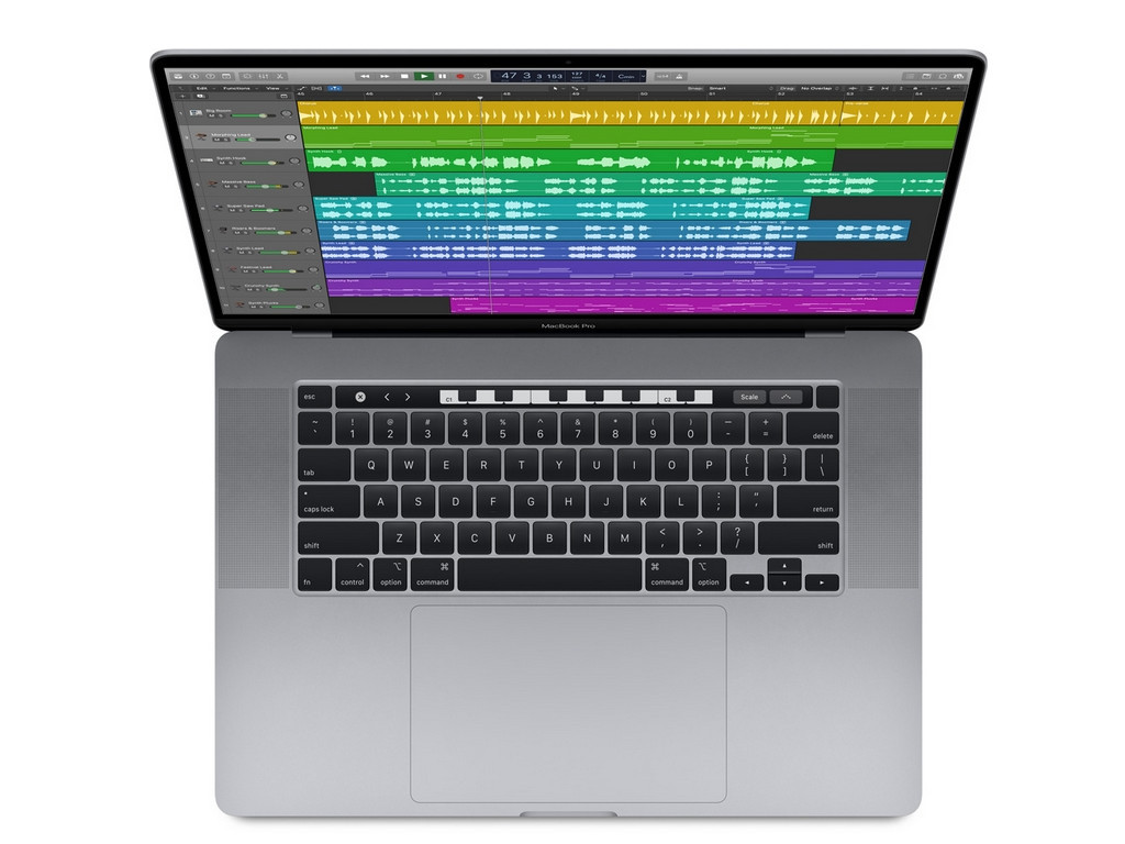 Лаптоп Apple MacBook Pro 16" Touch Bar/6-core i7 2.6GHz/16GB/512GB SSD/Radeon Pro 5300M w 4GB - Space Grey - INT KB 632_1.jpg