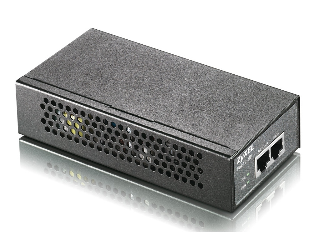 Мрежов компонент ZyXEL PoE12-HP Single-port Power over Ethernet Injector 10766.jpg