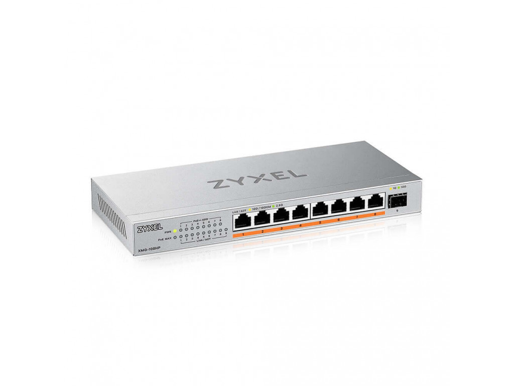 Комутатор ZyXEL XMG-108 8 Ports 2 26837_1.jpg