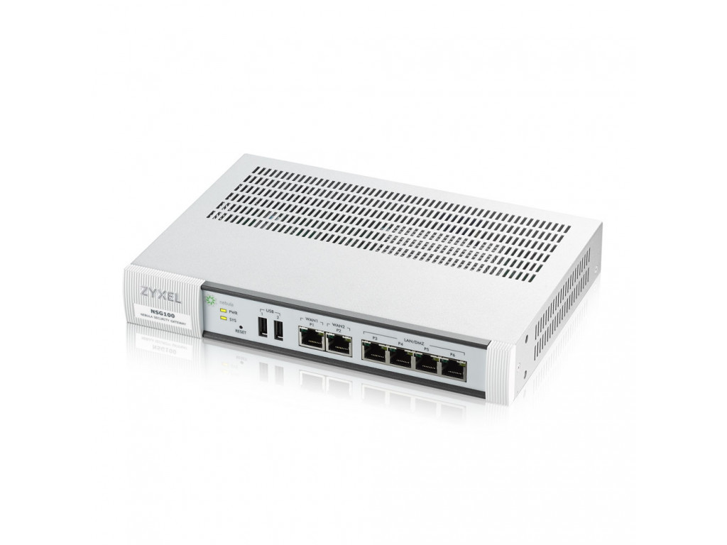 Защитна стена ZyXEL NSG100 Nebula Cloud Managed Security Gateway (Dual WAN) Includes 1 Year Security Pack and Professional Pack (AntiVirus 8708.jpg