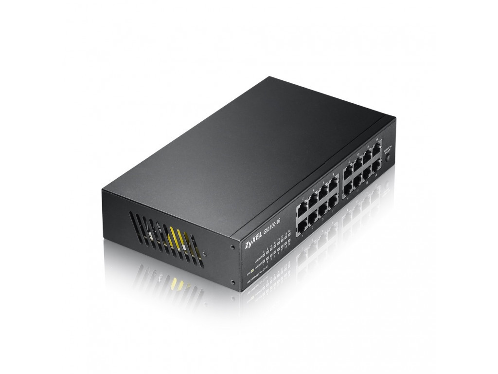 Комутатор ZyXEL GS1100-16 v3 16-port Gigabit Unmanaged Switch 8826_1.jpg