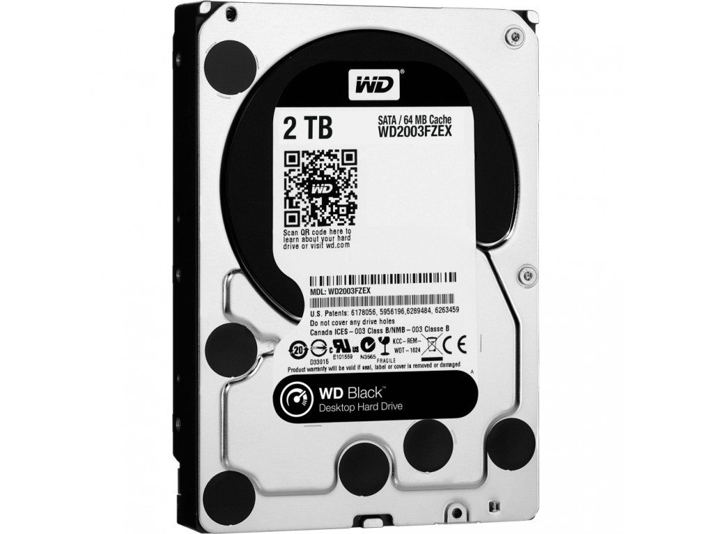 Твърд диск Western Digital Black 2TB 7200 RPM SATA 6Gb/s 64MB Cache 3.5 Inch 15167_5.jpg