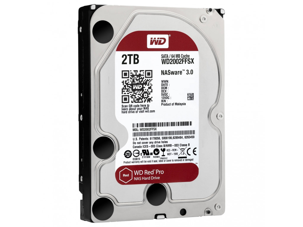Твърд диск Western Digital Red Pro NAS 2 TB - SATA 6Gb/s 7200 rpm 64MB 15172_1.jpg