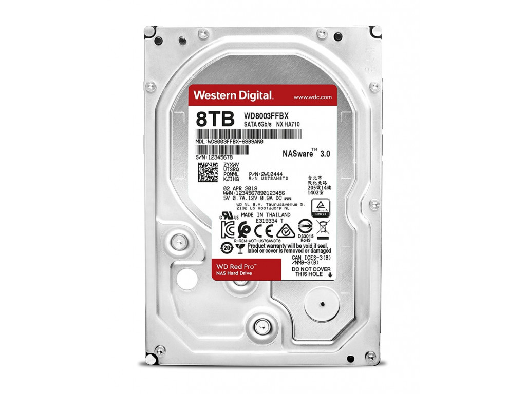 Твърд диск Western Digital Red Pro 8TB SATAIII 7200rpm 256MB 15183_1.jpg