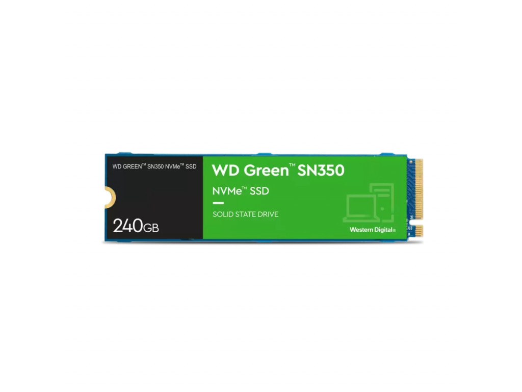 Твърд диск Western Digital Green SN350 240GB M.2 PCIe SSD 24465.jpg