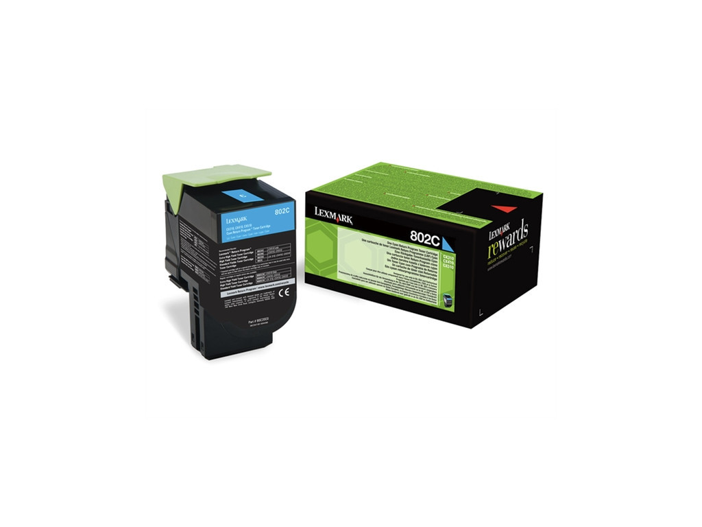 Консуматив Lexmark 802C Cyan Return Program Toner Cartridge 11518_4.jpg