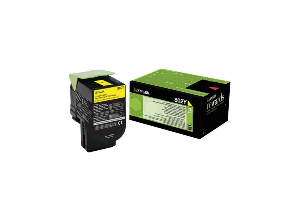 Консуматив Lexmark 802Y Yellow Return Program Toner Cartridge 11520_2.jpg