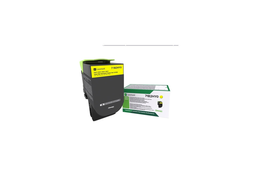Консуматив Lexmark CS/CX4/517  Return open channel Yellow CRTG 11675_2.jpg