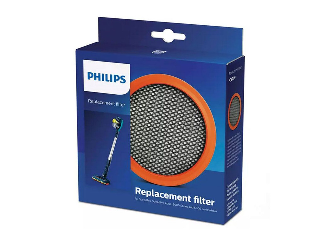Филтър за акумулаторна прахосмукачка PHILIPS FC8009/01 21724.jpg