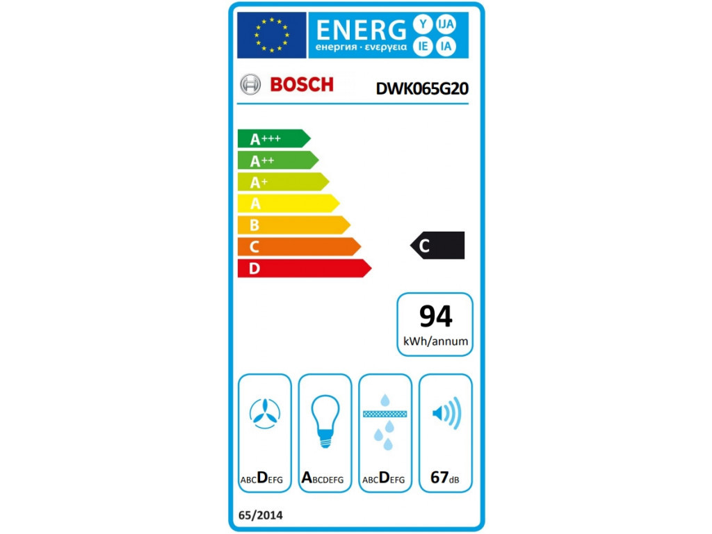 Аспиратор Bosch DWK065G20 SER2; Economy; Inclined hood 60cm C 4174_17.jpg