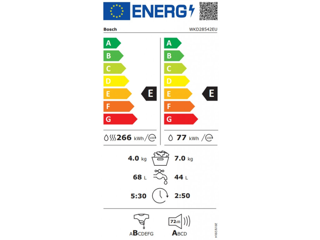 Пералня със сушилня Bosch WKD28542EU SER6 Built-in Washer-dryer 7/4kg. 4207_14.jpg