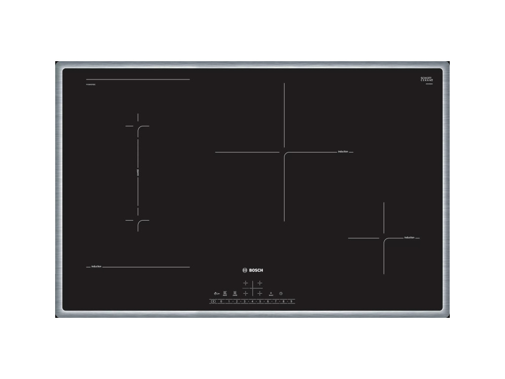 Готварски плот Bosch PVS845FB5E SER6; Premium; Induction electric cooktop 2 + CombiZone 4409_8.jpg